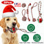 5Pcs Christmas Dog Rope Chew Toys Dog Interactive Toys Set