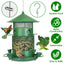 Linx Group Bird Feeder Retractable Hanging Squirrel Resistant Metal