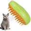 3 In 1 Cat Grooming Steam Brush Hair Brush