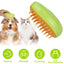 3 In 1 Cat Grooming Steam Brush Hair Brush
