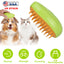 3 In 1 Cat Grooming Steam Brush Hair Brush