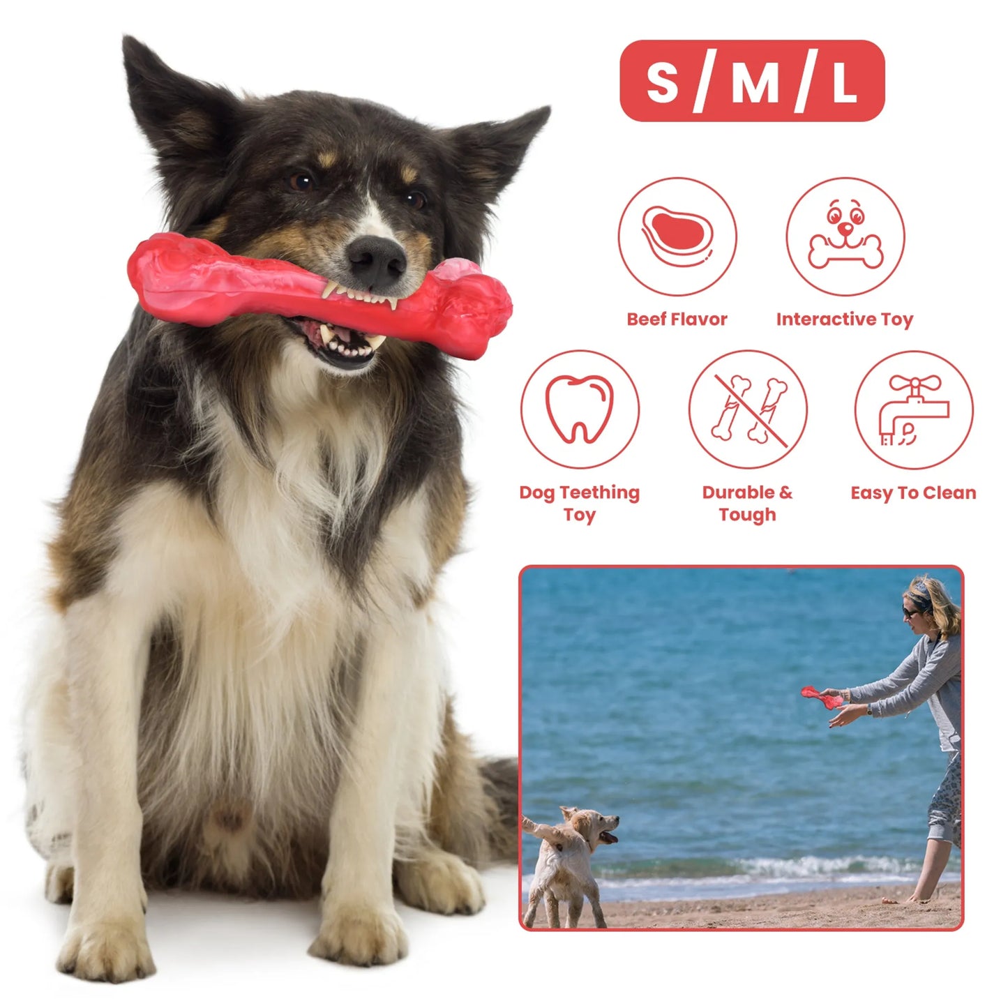 Dog Chew Toy Dog Teething Toy Dog Chew Bone