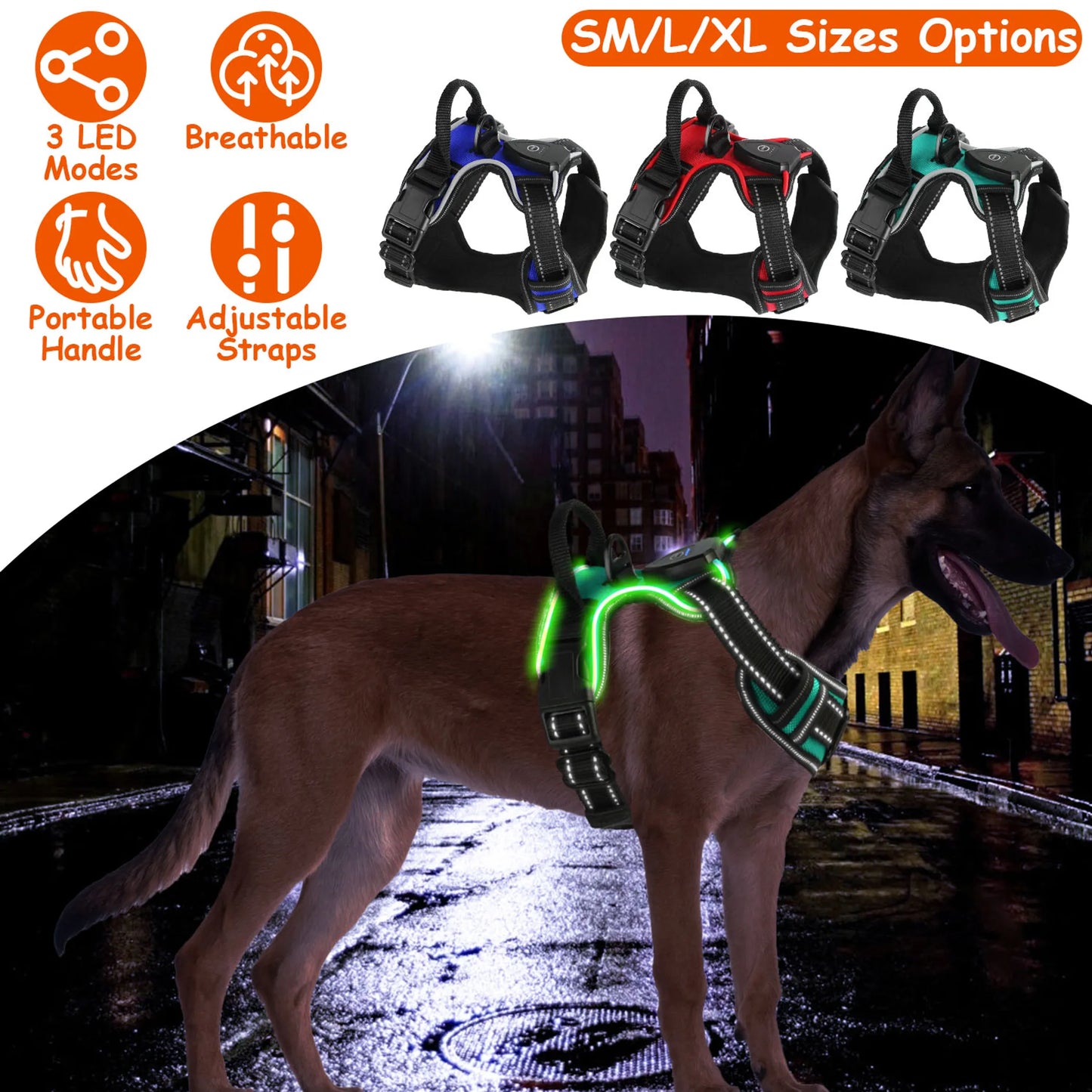Linx Group LED Pet Harness