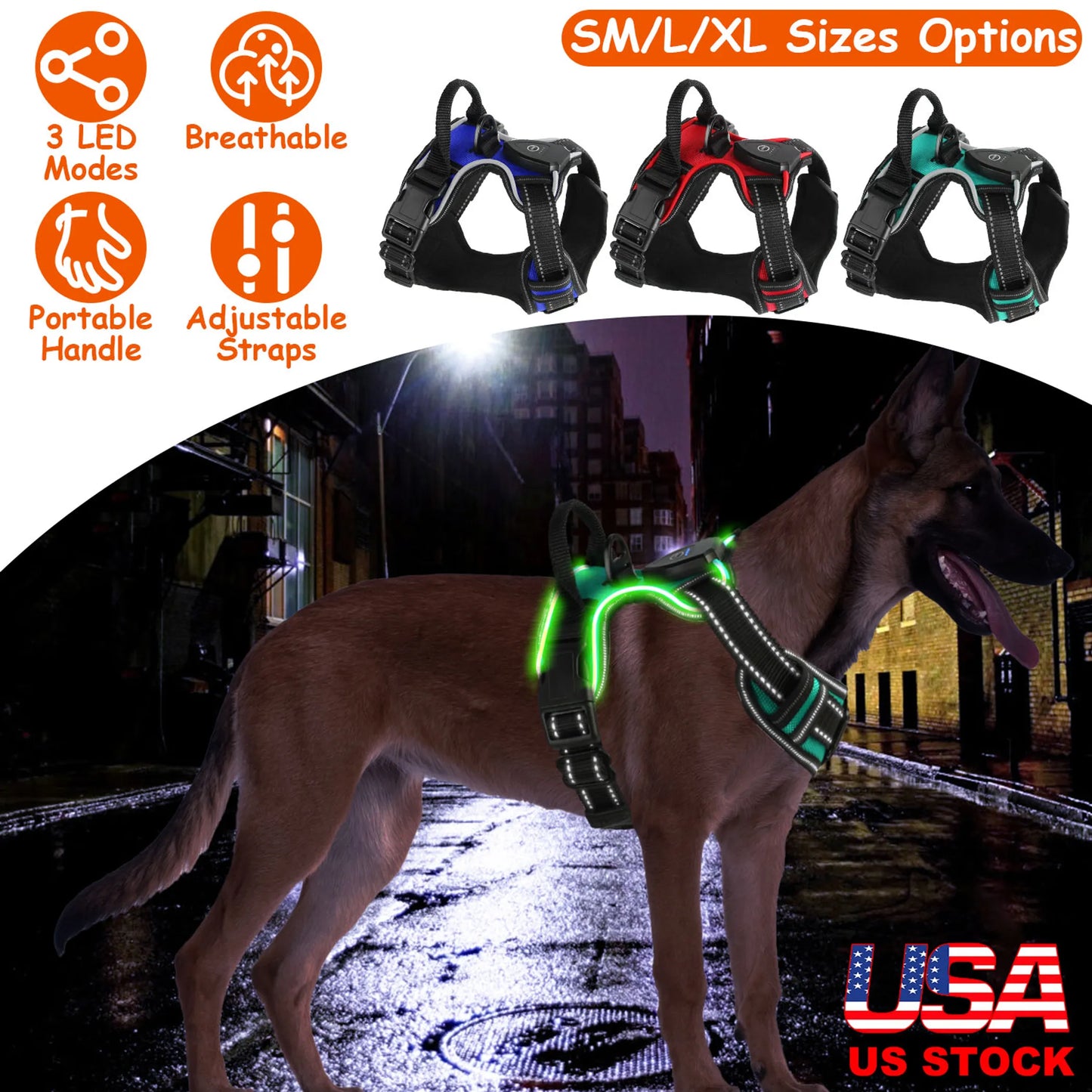 Linx Group LED Pet Harness