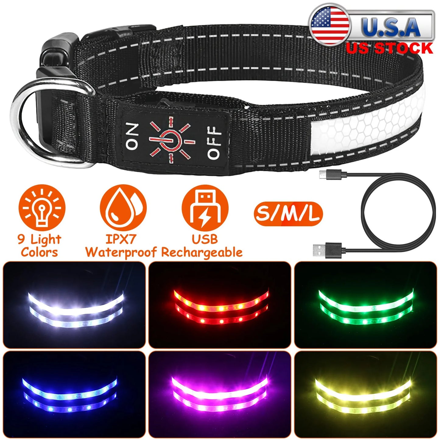 Light Up Dog Collar