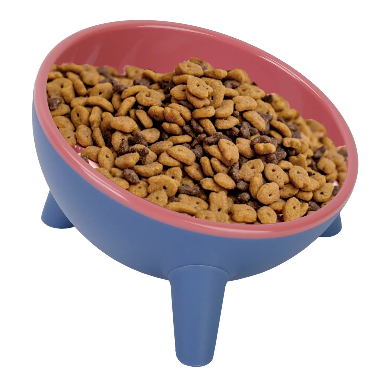 Raised Tilted Elevated Cat Food Bowl Pet