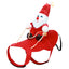 Pet Christmas Costumes Red Winter Coat