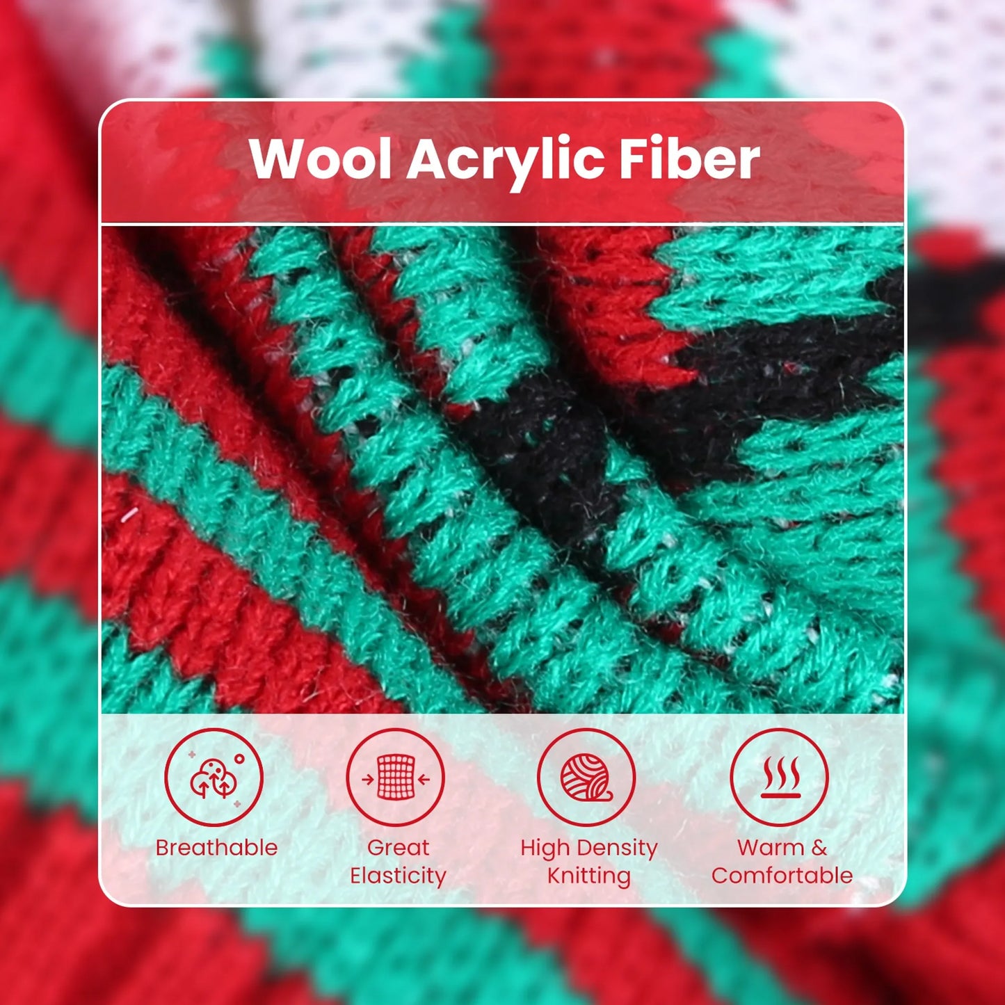 Pet Christmas Turtleneck Sweater