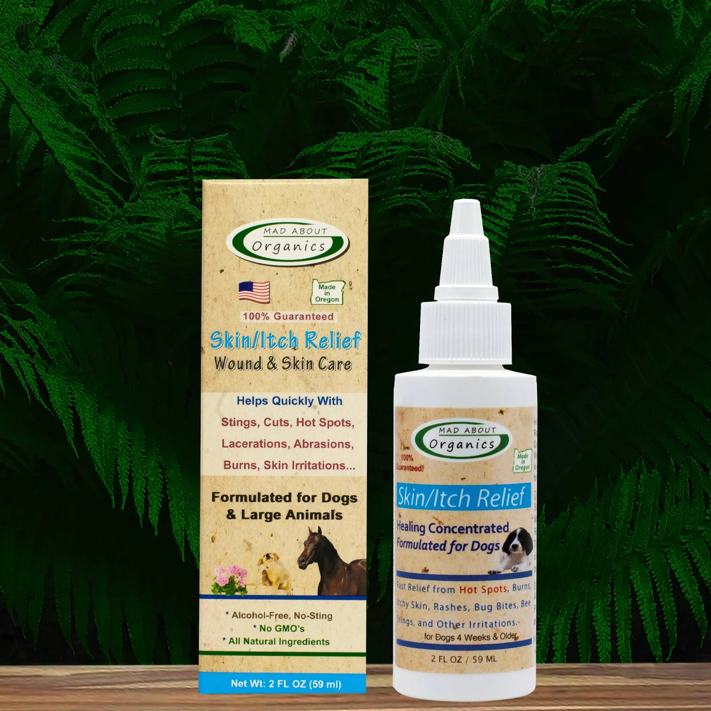 Skin And Itch Relief Herbal Treatment Formulated For Dogs