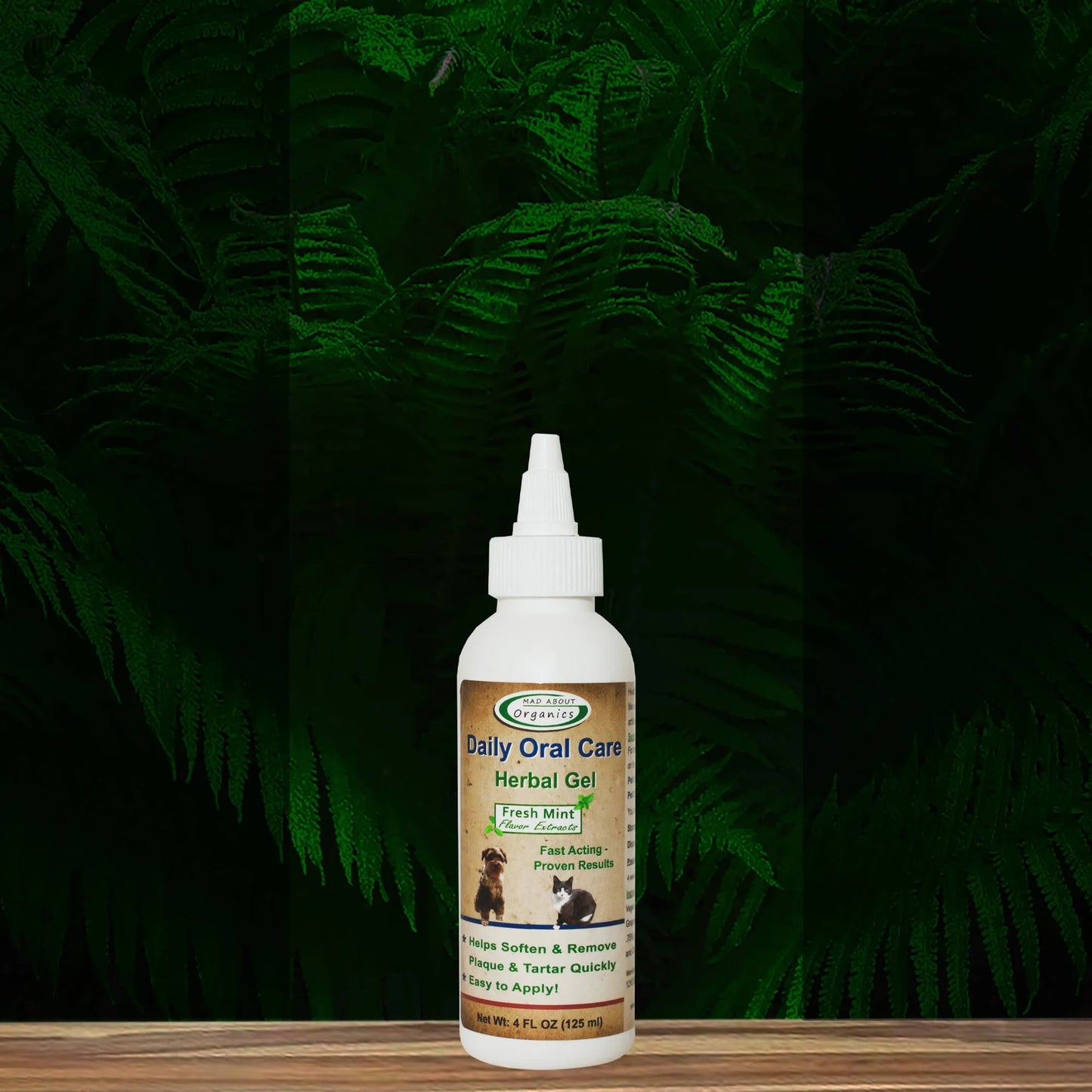 Oral Care Herbal Gel - Fresh Mint for Cats or Dogs