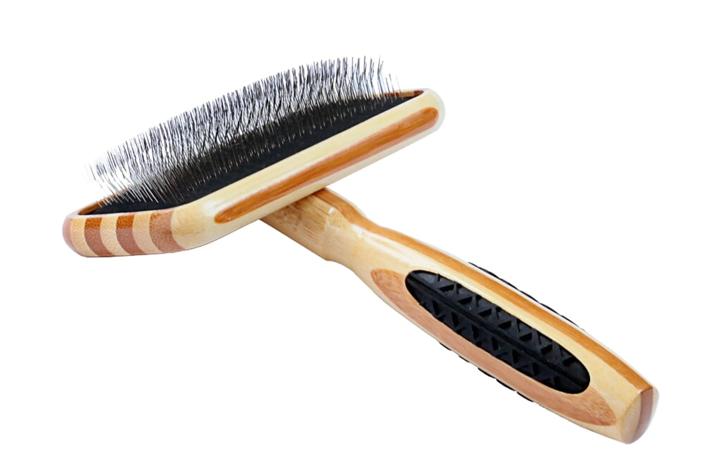 Bass Brushes Bamboo Slicker Pet Grooming Brush