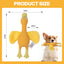 ZooTex - Squeaky Latex Dog Toys - Soft Wing Duck