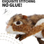 Classic - Dog Toys - Squeaky Dog Chipmunk Toys for Dogs