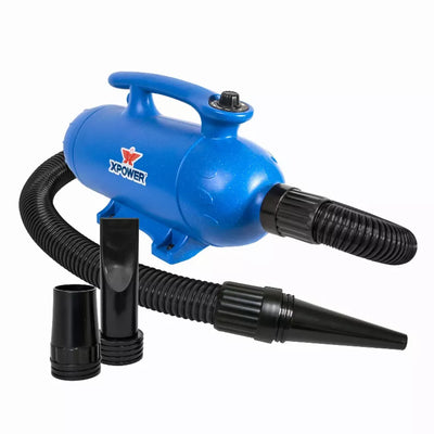 XPOWER B-27 Super Tub Pro Double Motor 6 HP Professional Pet Grooming Dog Force Hair Dryer - Your Pet Connection