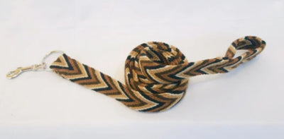 Brown Handmade Wayuu Pet Leash - Your Pet Connection