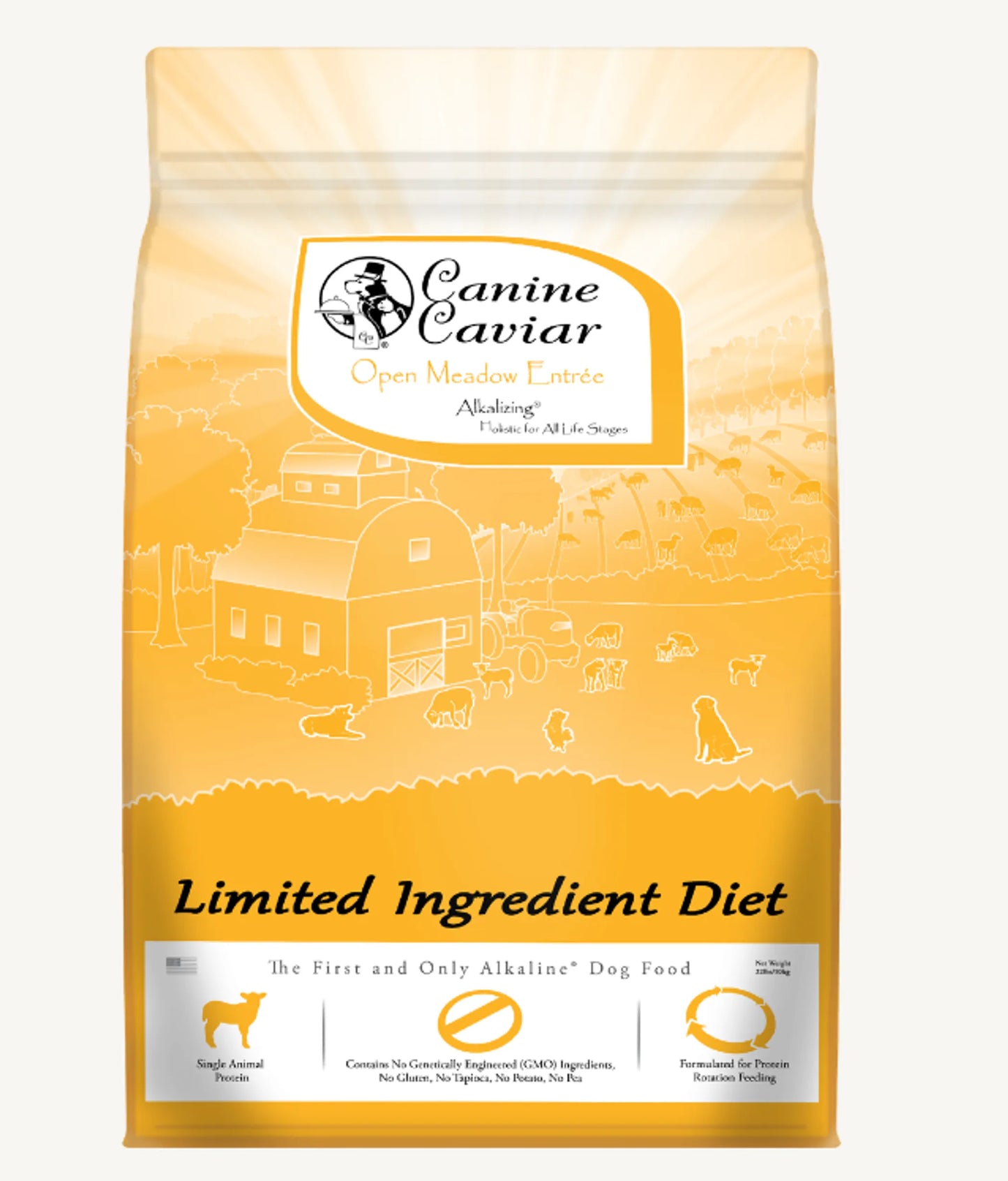 Canine Caviar Holistic Dog Food with Lamb and Millet
