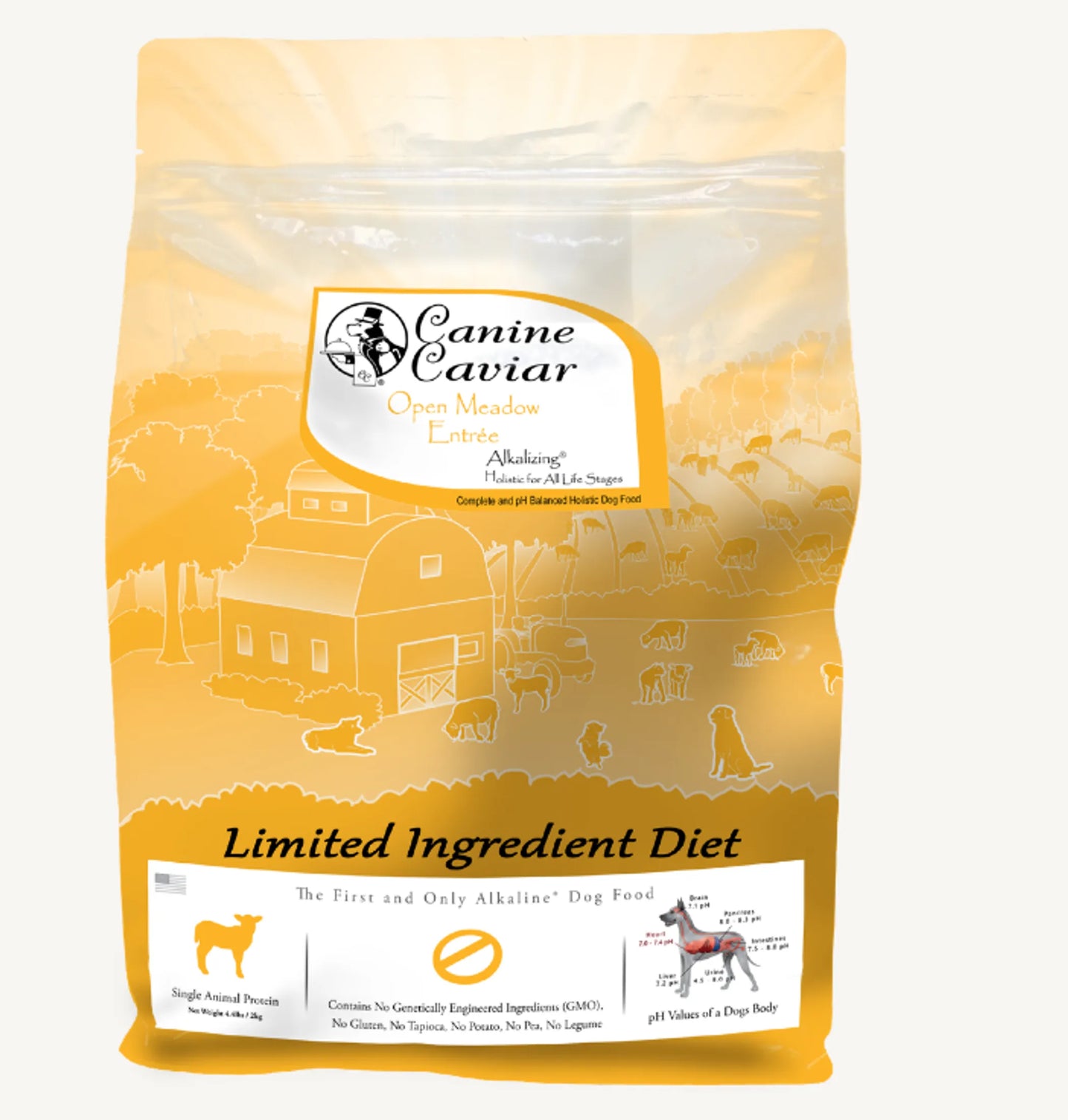 Canine Caviar Holistic Dog Food with Lamb and Millet