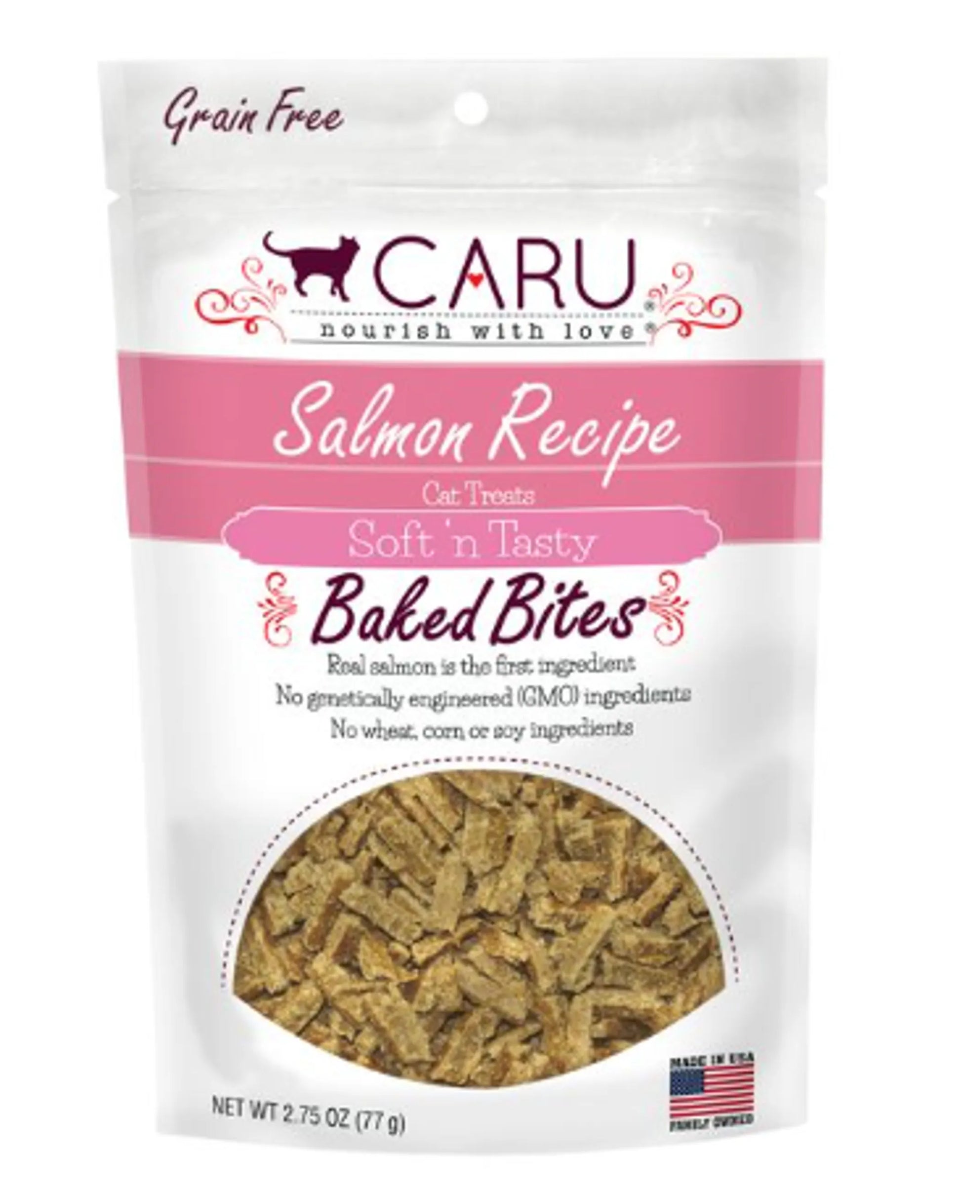 CARU Soft 'n Tasty Salmon Recipe Bites for Cats - Your Pet Connection