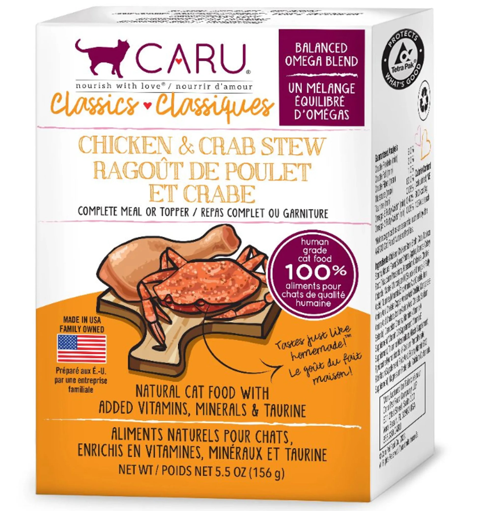 CARU Classics Chicken & Crab Stew for Cats - Your Pet Connection