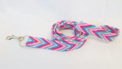 Pink Handmade Wayuu Pet Leash - Your Pet Connection