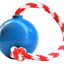 USA-K9 Cherry Bomb Durable Rubber Chew Toy, Treat Dispenser, Reward Toy, Tug Toy, and Retrieving Toy