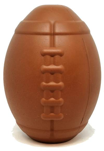 MKB Football Durable Rubber Chew Toy and Treat Dispenser - Your Pet Connection