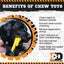 ID Pipe Wrench  Ultra Durable Nylon Dog Chew Toy for Aggressive Chewers - Your Pet Connection