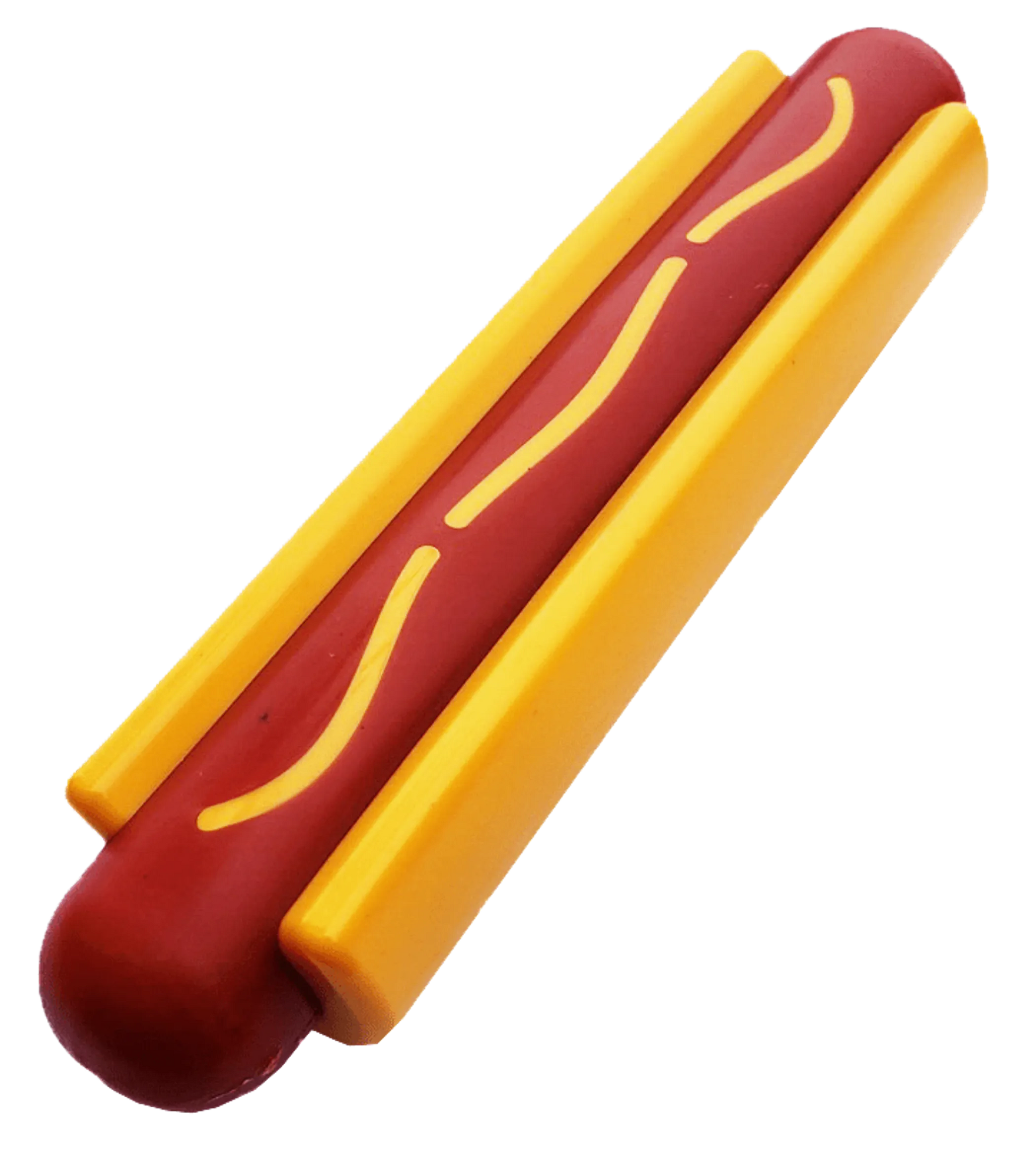 SP Hot Dog Ultra Durable Nylon Dog Chew Toy for Aggressive Chewers - Your Pet Connection