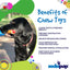 SP Hot Dog Ultra Durable Nylon Dog Chew Toy for Aggressive Chewers - Your Pet Connection