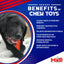 MKB Headstone  Ultra Durable Nylon Dog Chew Toy for Aggressive Chewers - Your Pet Connection