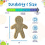 SodaPup Gingerbread Man Chew Toy 6.75-Inch