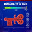 MKB Key to My Heart Ultra Durable Nylon Dog Chew Toy for Aggressive Chewers - Your Pet Connection
