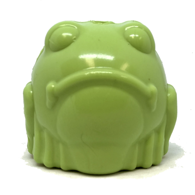 MKB Bull Frog Durable Rubber Chew Toy & Treat Dispenser - Your Pet Connection