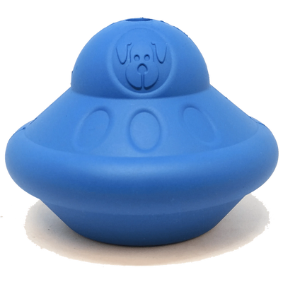 SN Flying Saucer Durable Rubber Chew Toy & Treat Dispenser - Your Pet Connection