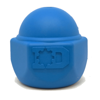 ID Cap Nut Ultra-Durable Rubber Chew Toy and Treat Dispenser