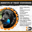 ID Double Trouble Durable Rubber Chew Toy and Treat Dispenser - Your Pet Connection