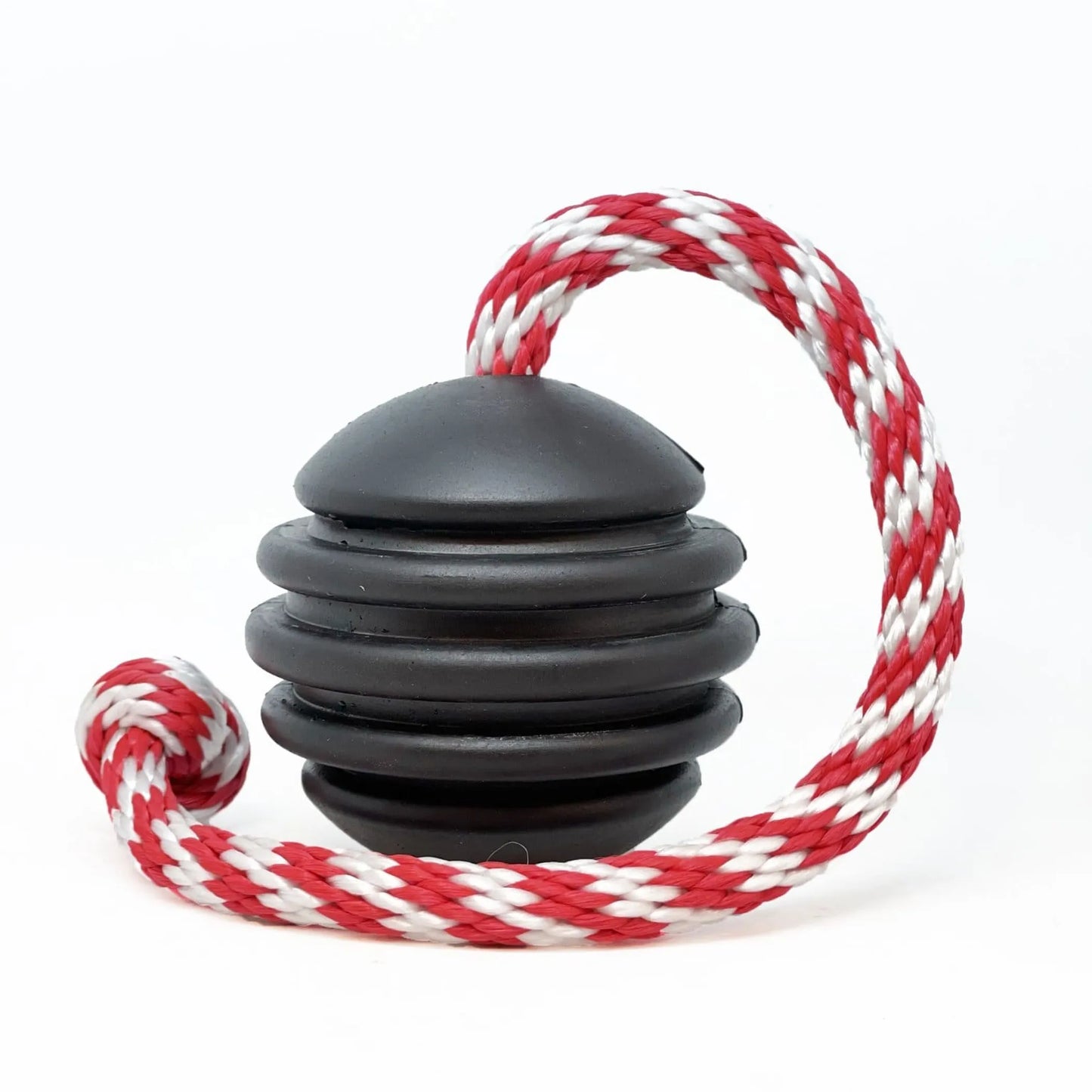 USA-K9 Magnum Black Stars and Stripes Ultra-Durable  Rubber Chew Toy, Reward Toy, Tug Toy, and Retrieving Toy - Your Pet Connection