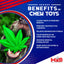 MKB Colorado Maple Leaf Durable Nylon Dog Chew Toy for Aggressive Chewers - Your Pet Connection