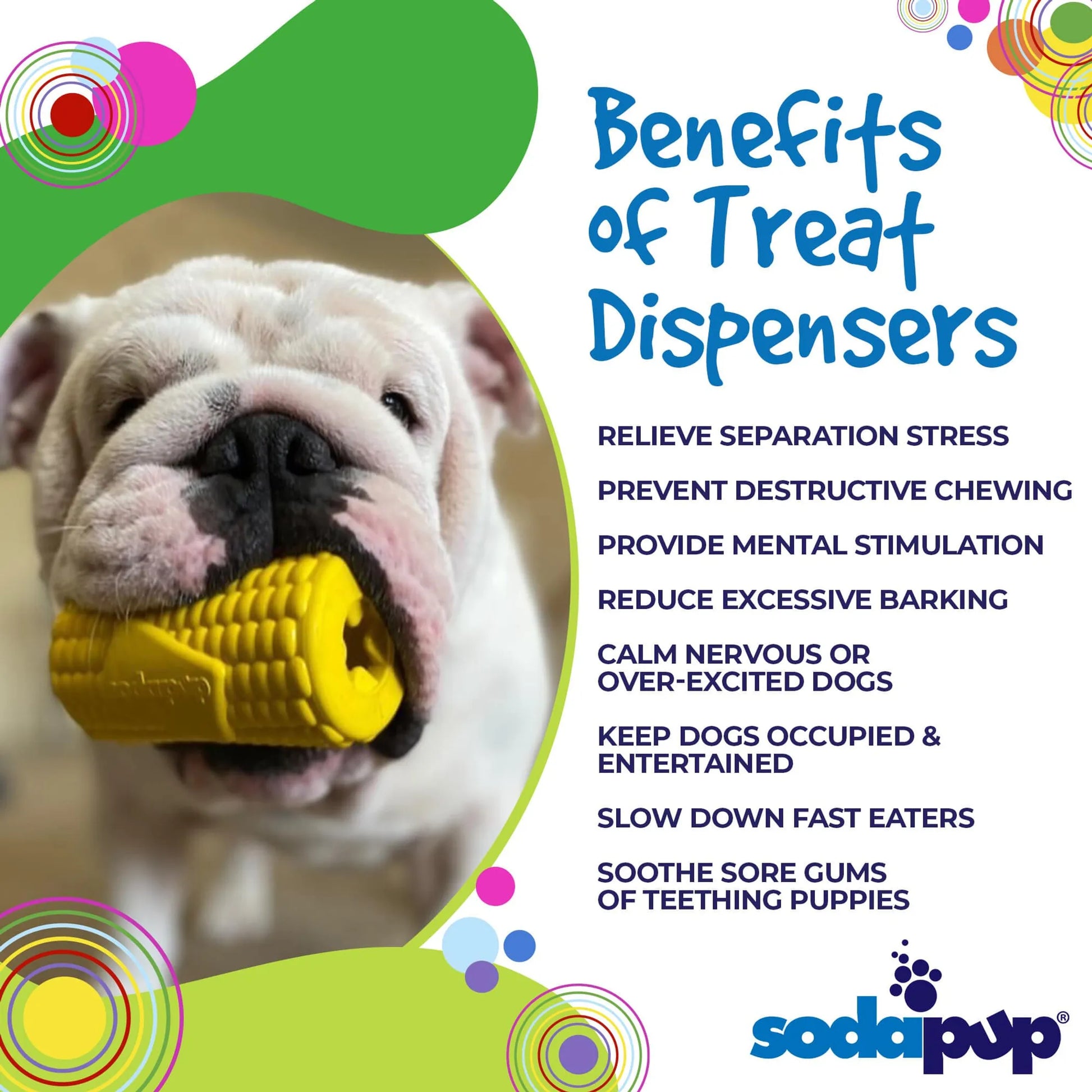 SodaPup Corn on the Cob Treat Dispenser - Your Pet Connection