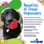 SP Gift Box Durable Rubber Chew Toy & Treat Dispenser - Your Pet Connection