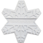 SP Snowflake Ultra Durable Nylon Dog Chew Toy for Aggressive Chewers
