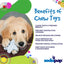 SP Snowflake Ultra Durable Nylon Dog Chew Toy for Aggressive Chewers - Your Pet Connection