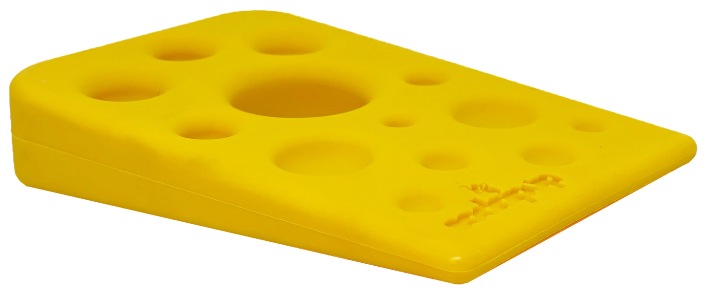 SodaPup Cheese Shaped Enrichment Toy for Dogs