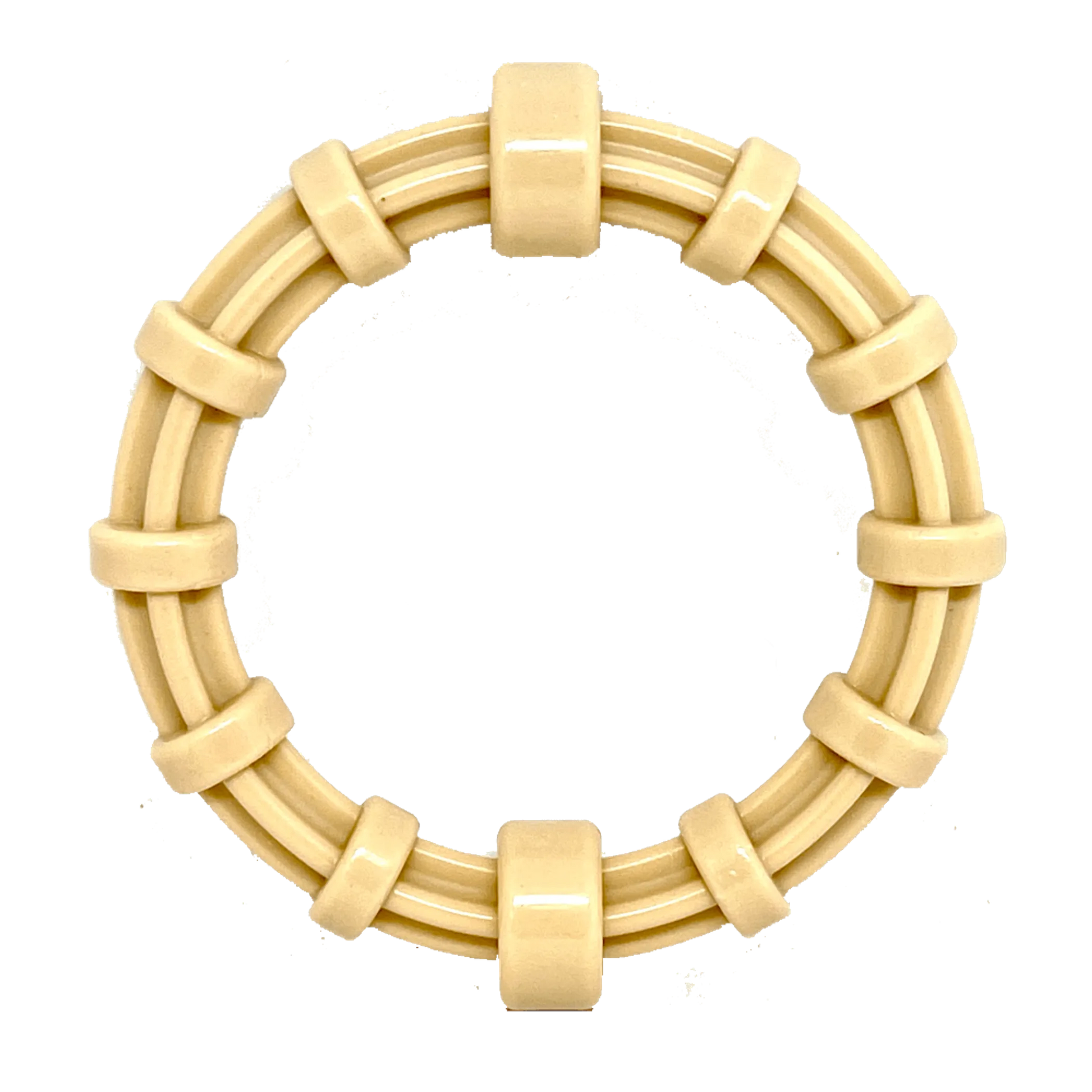 SP Honey Bone Chicken Flavored Teething Ring for Aggressive Chewers - Your Pet Connection