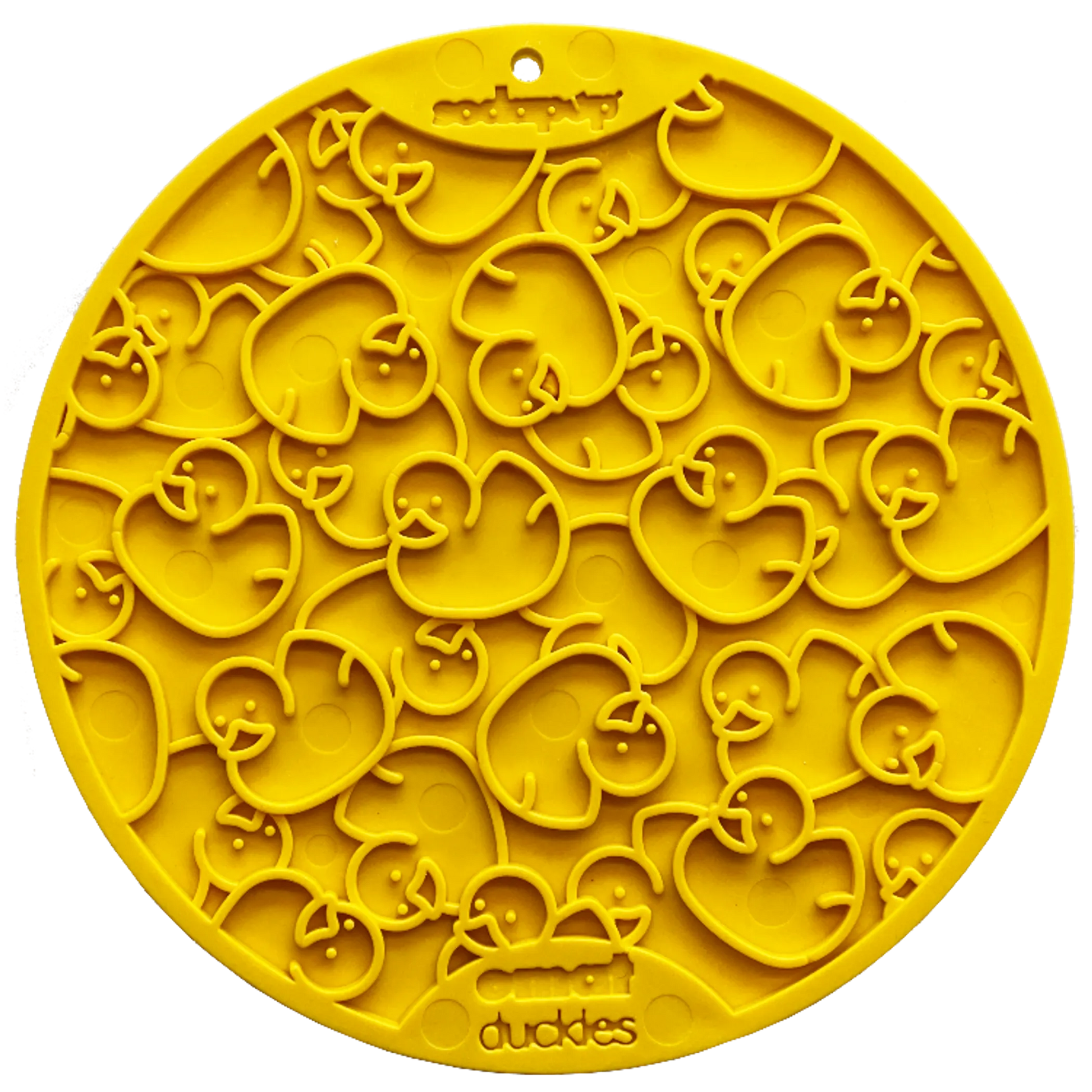 Duckies Design eMat Enrichment Lick Mat With Suction Cups - Your Pet Connection