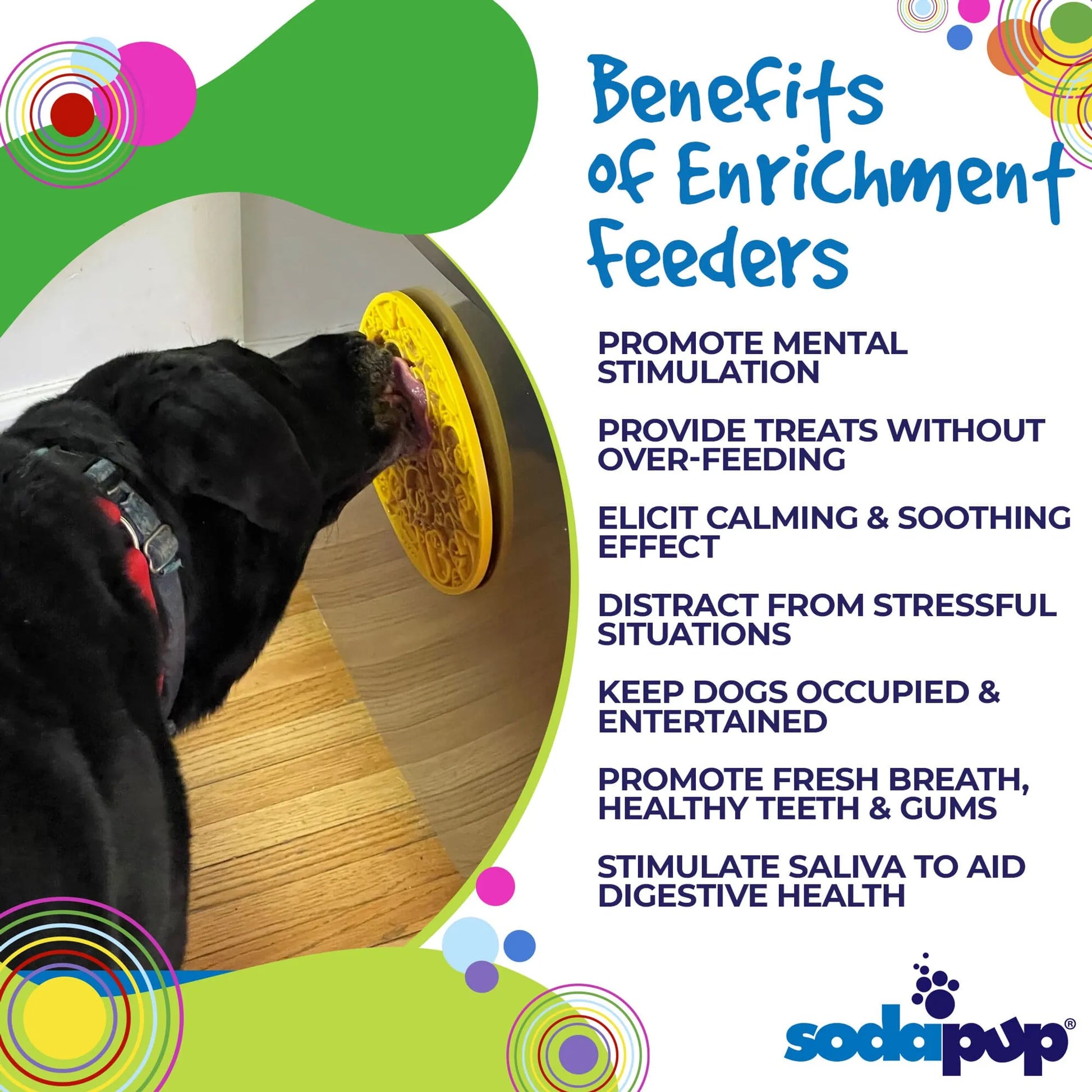 Duckies Design eMat Enrichment Lick Mat With Suction Cups - Your Pet Connection