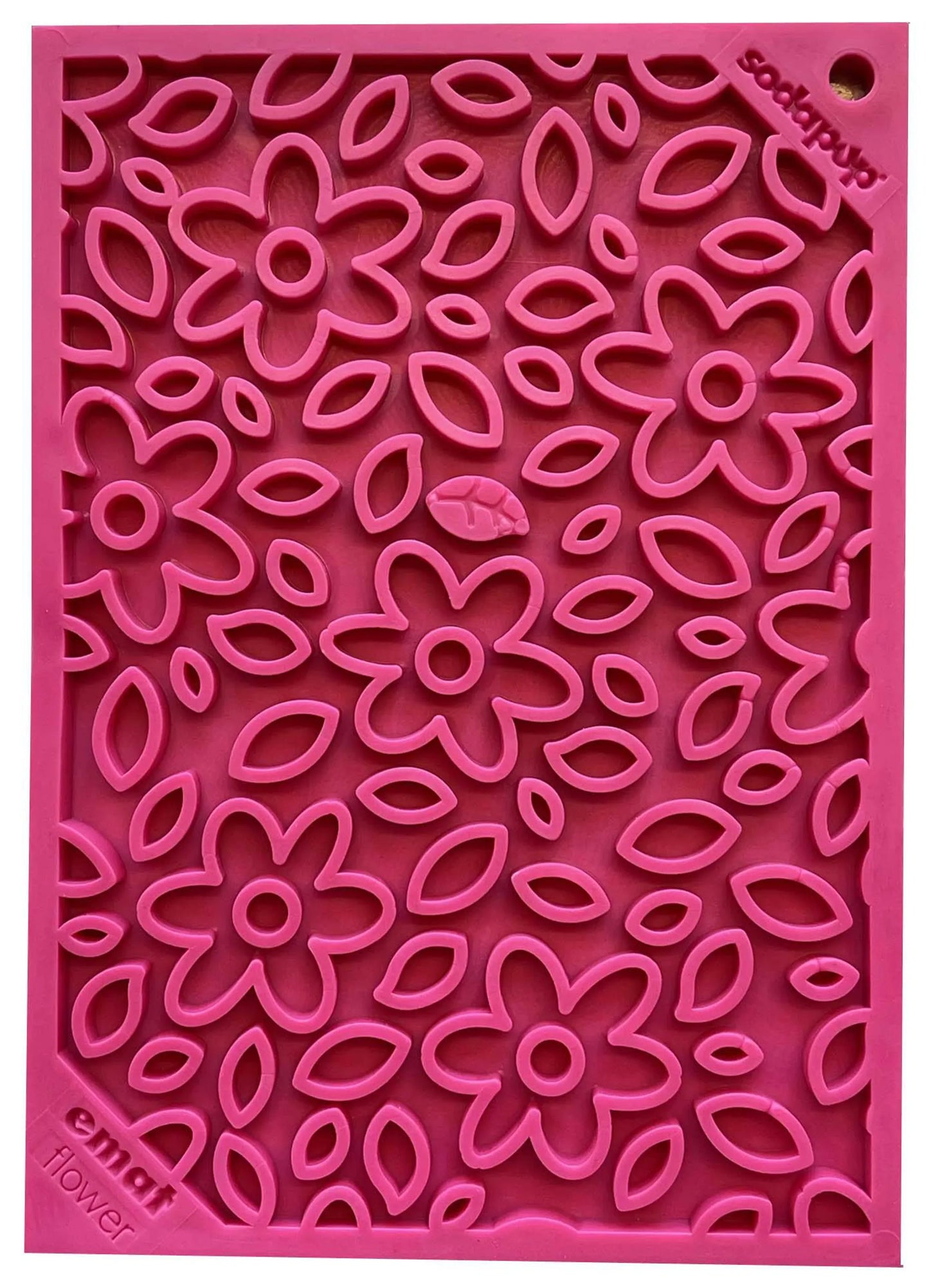 Flower Power Design eMat Enrichment Lick Mat - Your Pet Connection