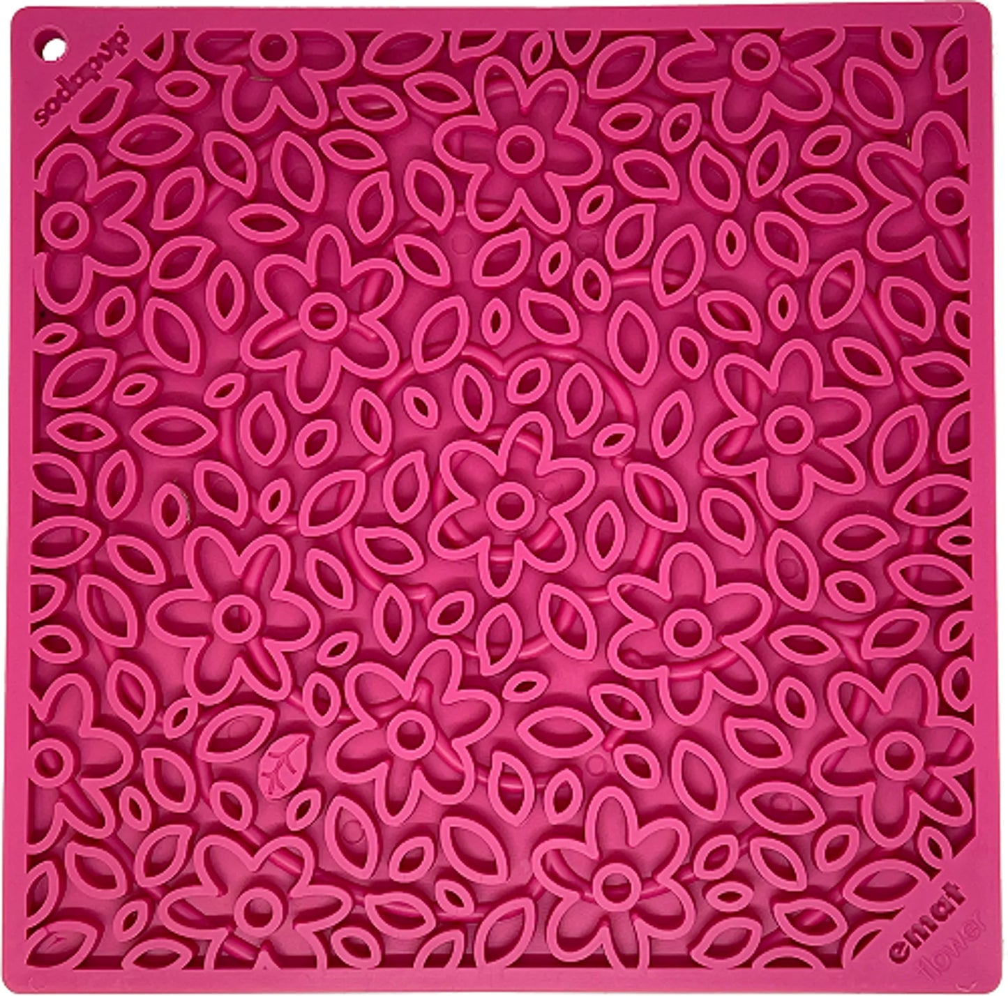 Flower Power Design eMat Enrichment Lick Mat - Your Pet Connection