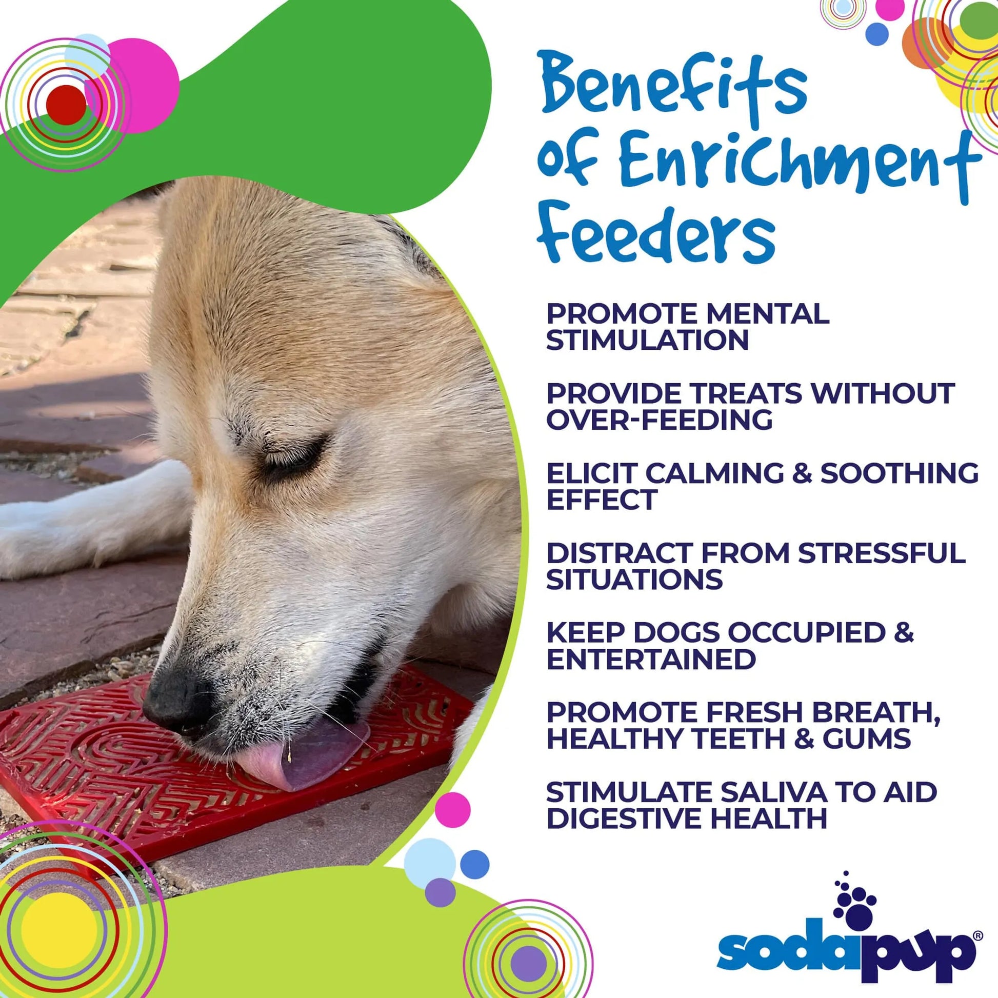 Heart Design "Love" eMat Enrichment Lick Mat - Your Pet Connection