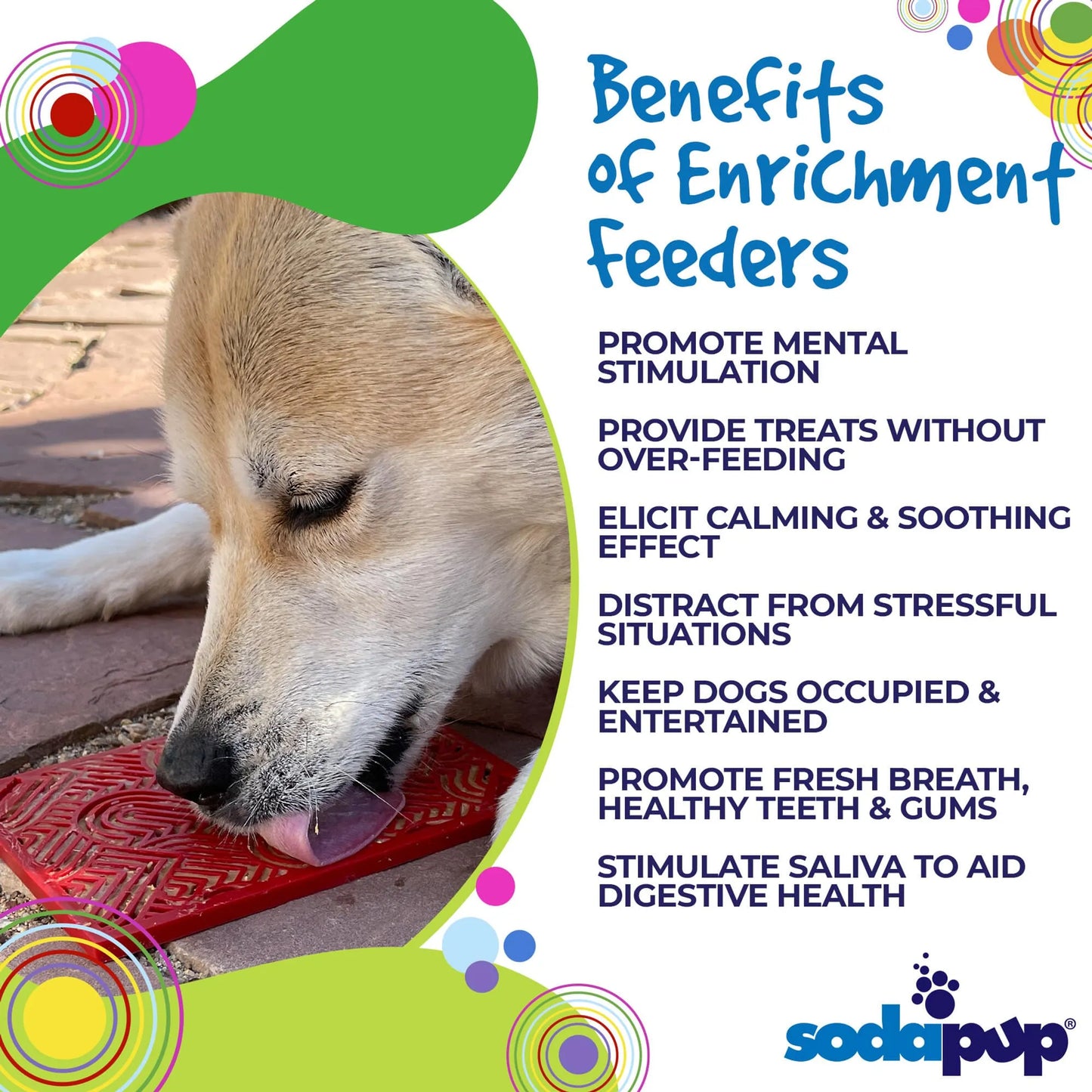 SodaPup Heart Lick Mats for Pets